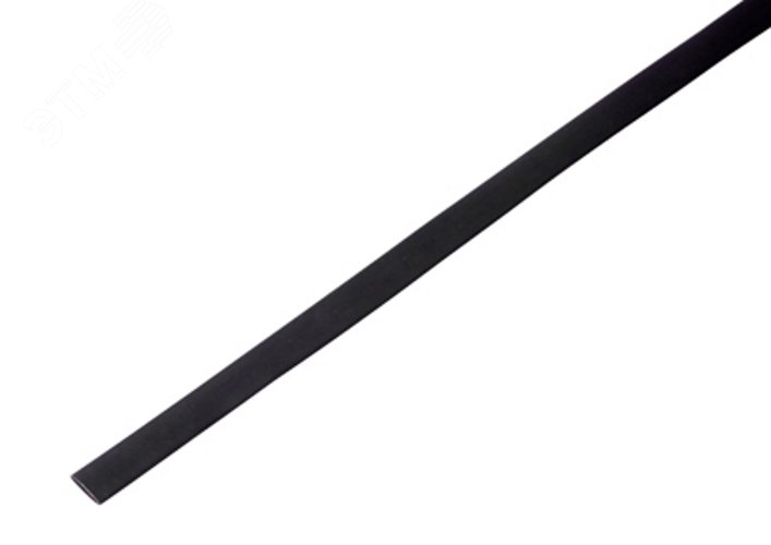 Термоусаживаемая трубка 8,0 4,0 мм, черная, упаковка 50 шт. по 1 м, REXANT 20-8006 REXANT