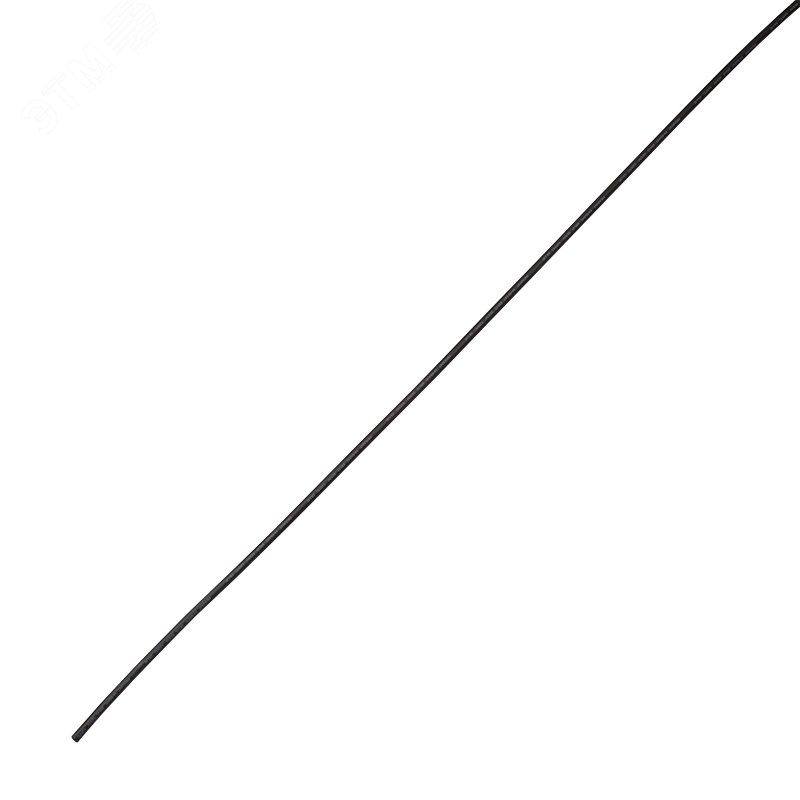 Термоусаживаемая трубка клеевая 6,0 1,5 мм, (4-1), черная, упак 10 шт. по 1 м, REXANT 23-6006 REXANT