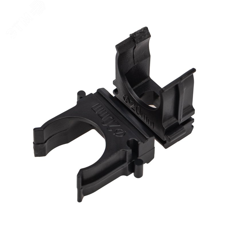 Изображение товара Крепеж-клипса для трубы 20 мм REXANT черная 100 шт