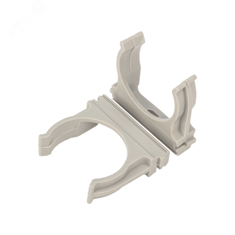 Изображение товара Крепеж-клипса для трубы 40 мм серая REXANT