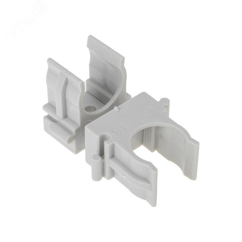 Изображение товара Крепеж-клипса 16 мм для монтажного пистолета REXANT, серый, 100 шт