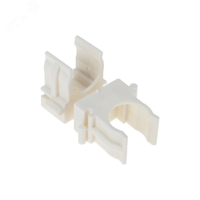 Изображение товара Крепеж-клипса 16 мм для монтажного пистолета REXANT, белая, 100 шт