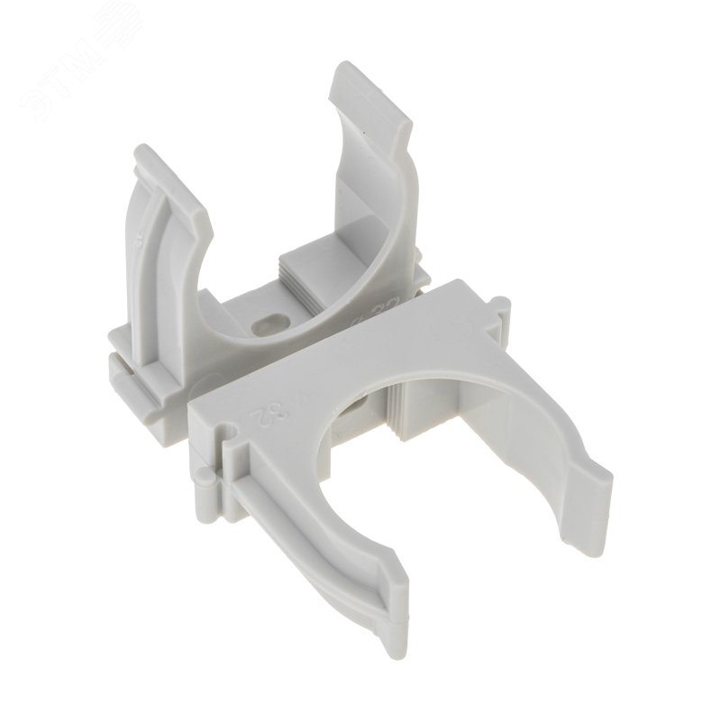 Изображение товара Крепеж-клипса для монтажного пистолета 32 мм REXANT серый 50 шт