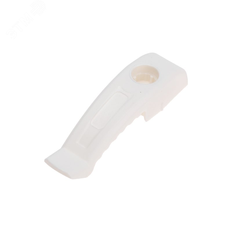 Изображение товара Держатель кабеля для прямого монтажа односторонний белый, 67 мм (20 шт/уп) (упак)