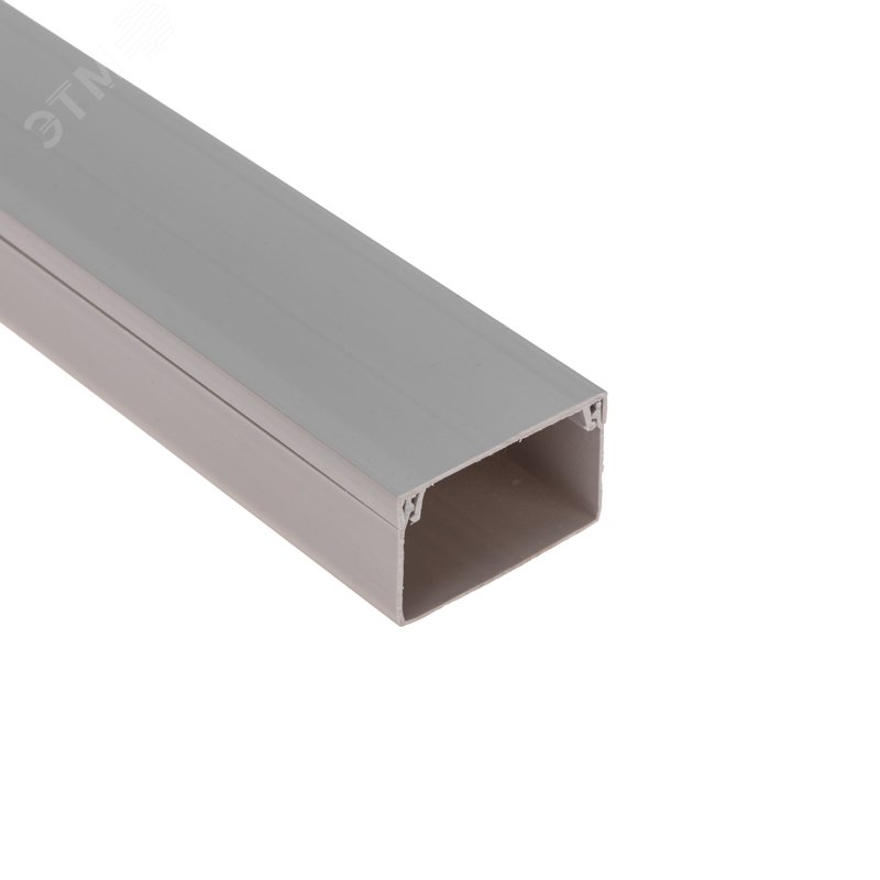 Изображение товара Кабель-канал 40х25 мм серый для электропроводки и коммуникаций
