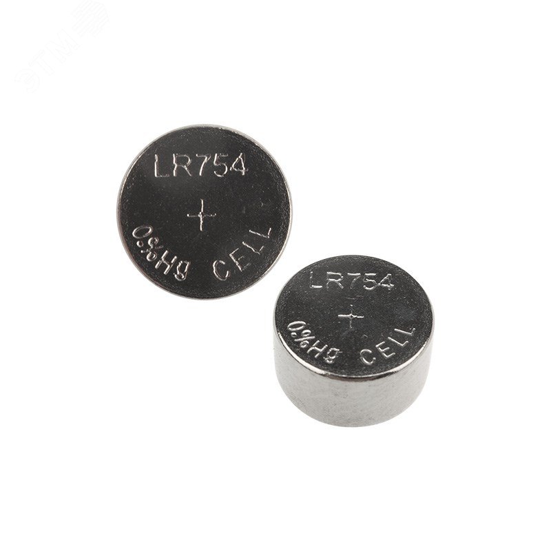 Изображение товара Батарейка LR48, AG5, LR754, G5, 193, GP93A, 393, SR754W (шт)