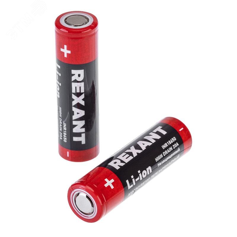 Изображение товара Высокоемкостный аккумулятор 18650 unprotected 20 А Li-ion 3000 mAH 3.7 В (шт)