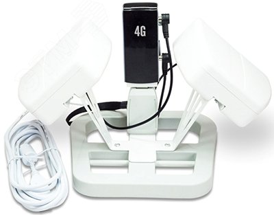 Изображение товара Антенна Rexant 34-0431 Антенна комнатная 3G/4G MIMO с USB-кабелем 1,8 м