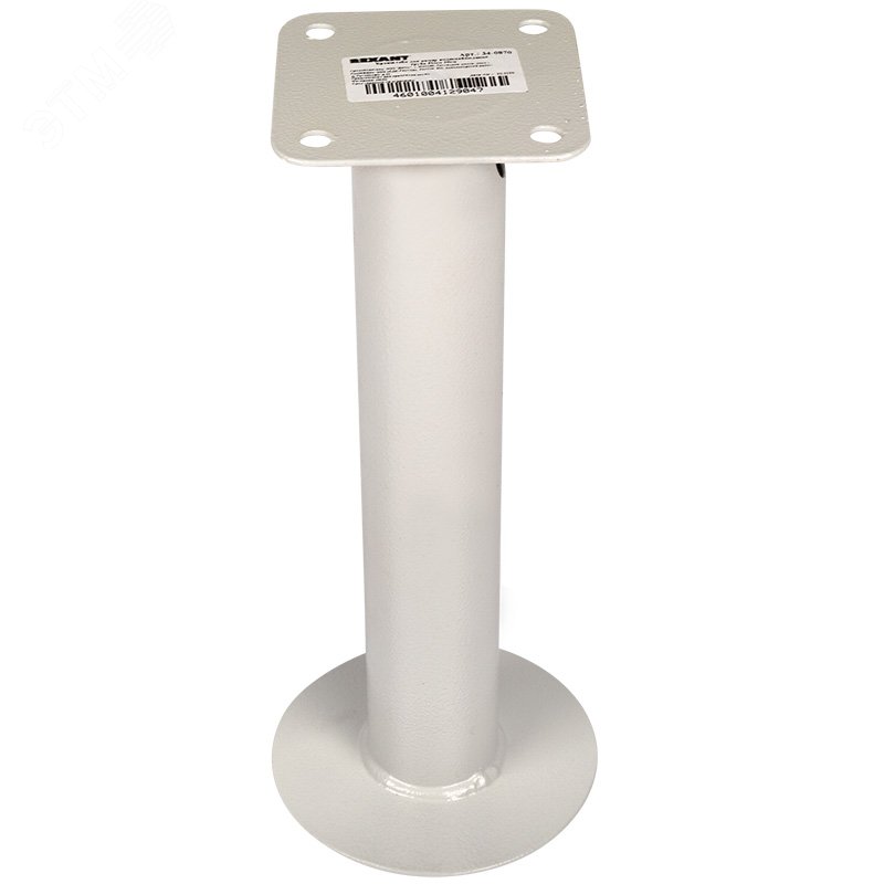 Изображение товара Кронштейн для камер видеонаблюдения 30 см стальной для труб 5.1 см REXANT