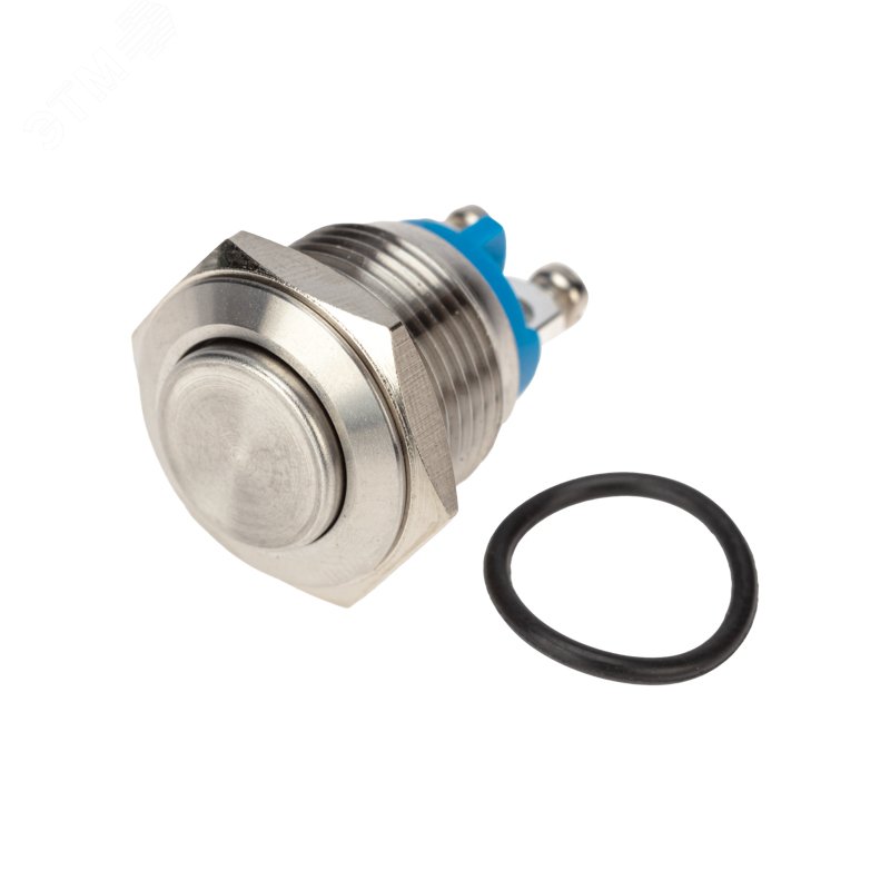 Изображение товара Антивандальная кнопка 16 Б/Фикс ON OFF выпуклая REXANT 250 В монтаж пайка