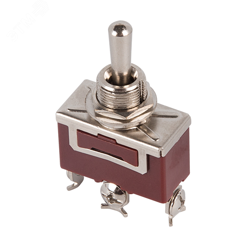 Изображение товара Тумблер 250V 15А (3c) (ON)-OFF-(ON) однополюсной