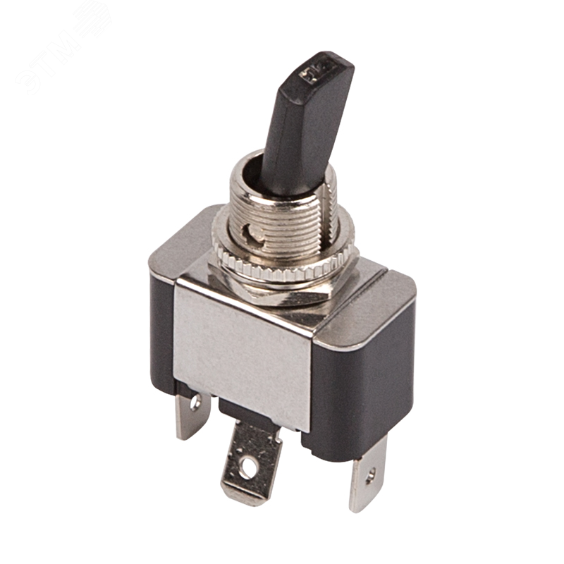 Изображение товара Тумблер 12V 30А ON-OFF однополюсный с LED подсветкой и фиксацией