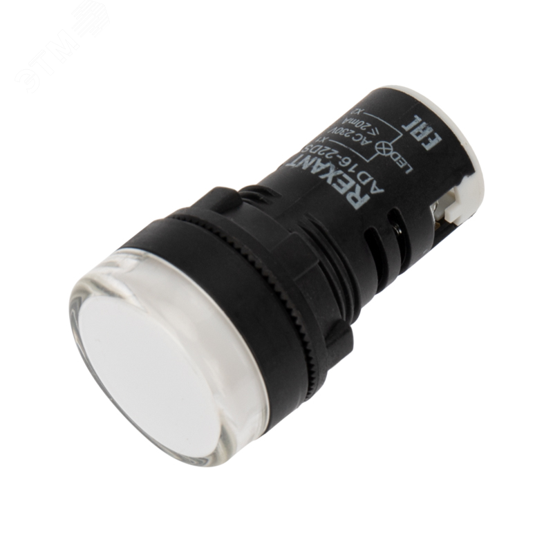 Изображение товара Белая светодиодная матрица AD22-230 В для сигнализации 22 мм