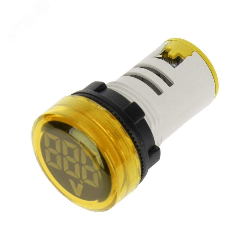 Изображение товара Индикатор напряжения желтый VD22 70-500 В для электросетей и оборудования