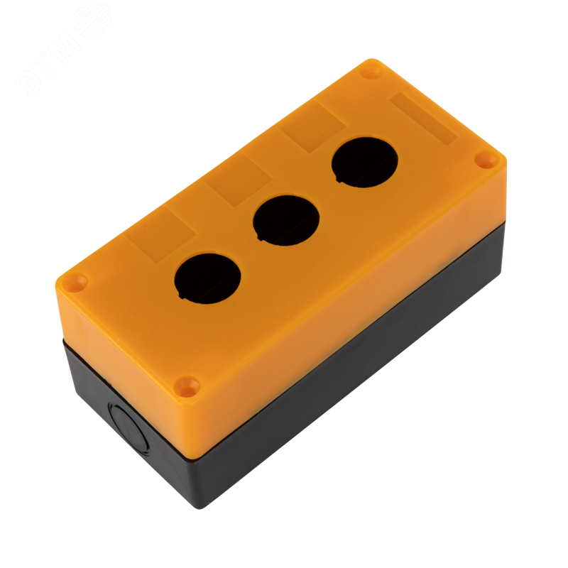 Изображение товара Корпус пластиковый КП 3 кнопки 22 мм (шт)