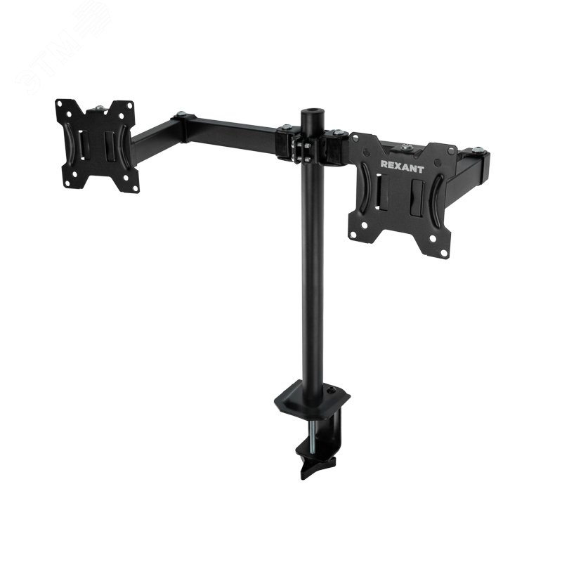 Изображение товара Кронштейн для двух мониторов 13-32 дюймов настольный офисный фиксированный