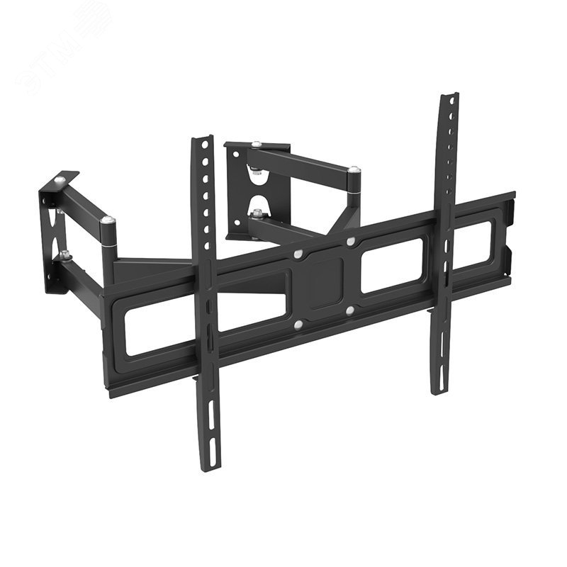 Изображение товара Кронштейн для телевизора 37''-70'' наклонно-поворотный два двойных колена раздельно, (шт)