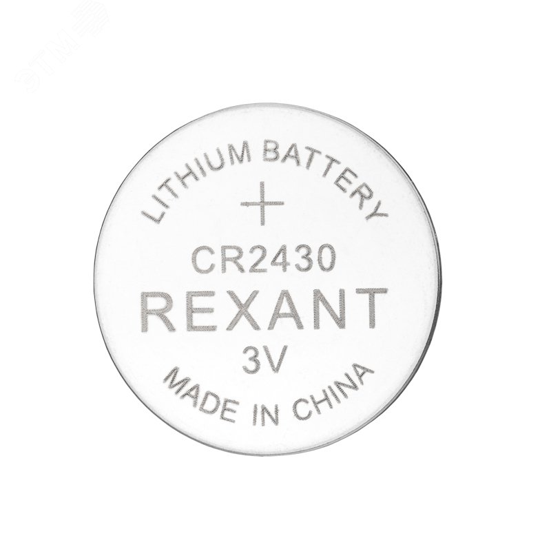Изображение товара Батарейка литиевая CR2430 3В REXANT 5 шт - надежный источник энергии