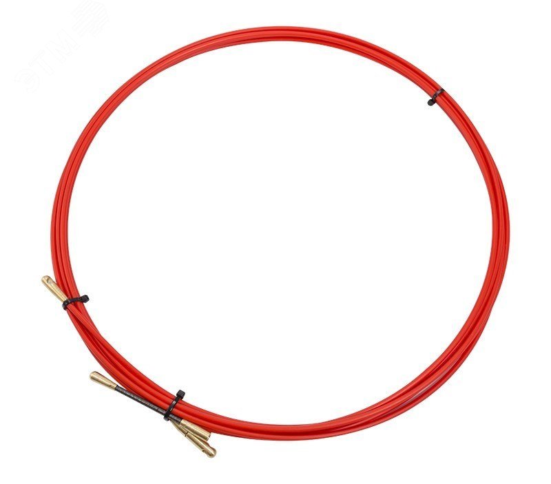 Протяжка кабельная (мини УЗК в бухте), стеклопруток, d=3,5 мм, 3 м, красная, REXANT 47-1003 REXANT