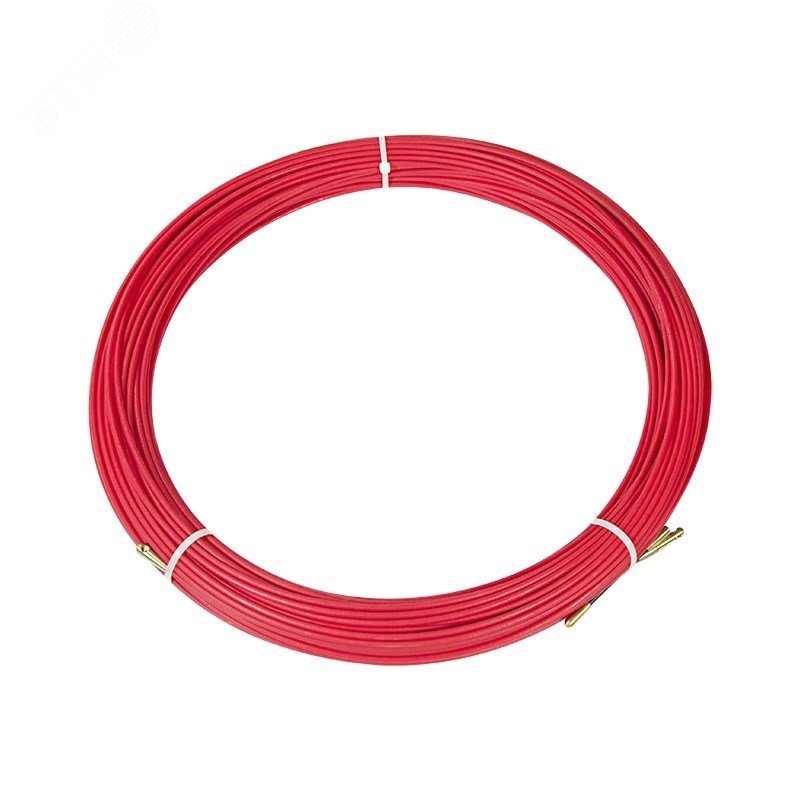 Протяжка кабельная (мини УЗК в бухте), стеклопруток, d=3,5 мм 50 м, красная, REXANT 47-1050 REXANT