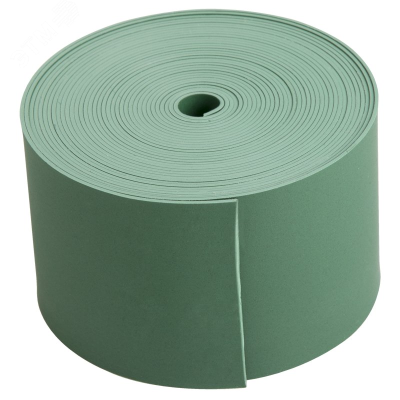Термоусаживаемая лента с клеевым слоем 50х0,8 мм, зеленая, ролик 5 м, ТЛ-0,8, REXANT 48-9013 REXANT - превью