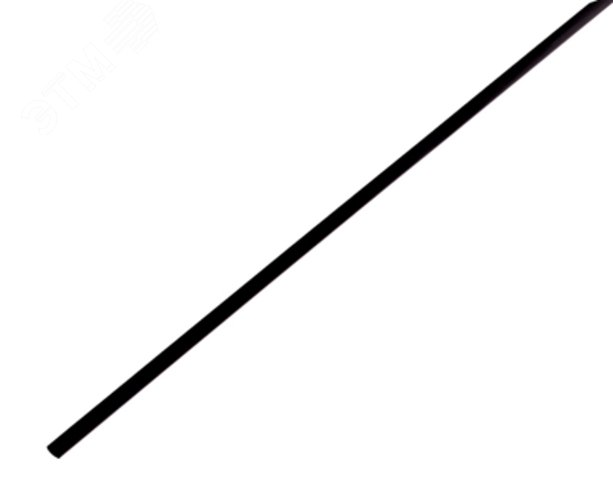 Термоусаживаемая трубка 5,0 2,5 мм, черная (бухта 100 м), REXANT 49-0506 REXANT