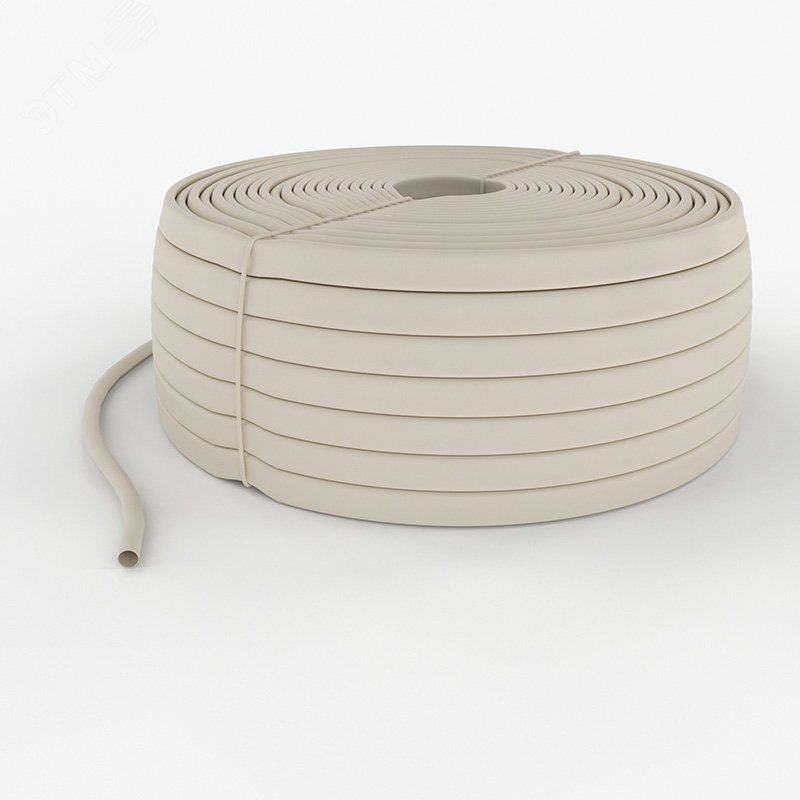 Изображение товара Трубка кембрик ТВ-40 ПВХ d-12 мм белая (м)