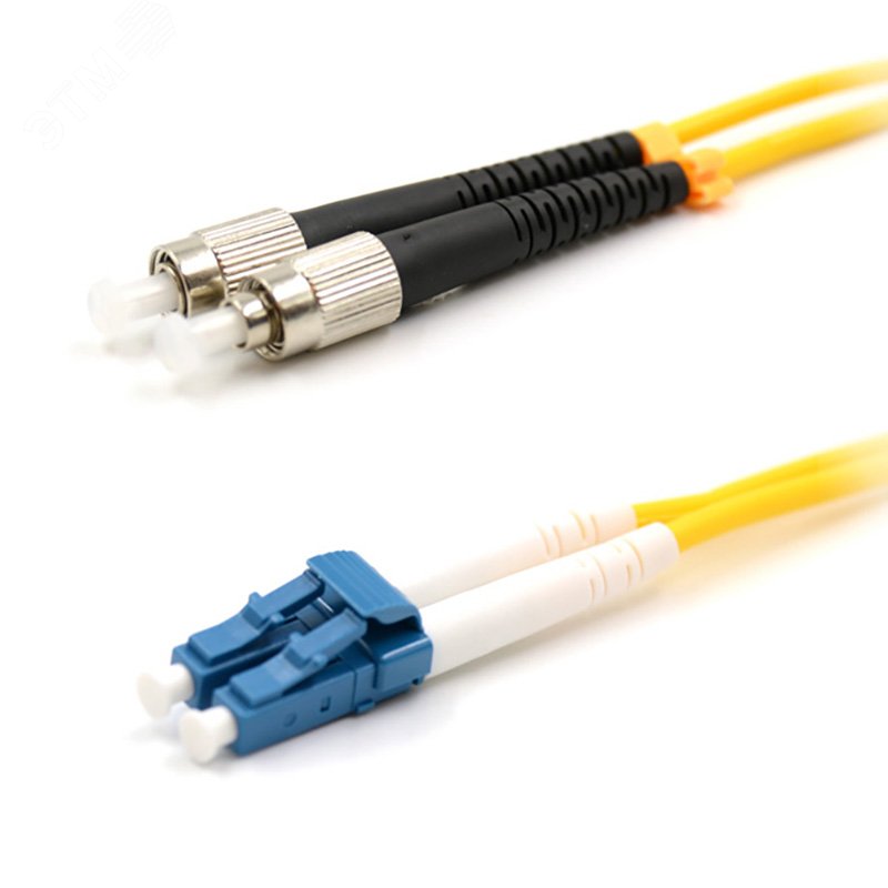 Изображение товара Патч-корд оптический переходной SM. 9/125 OS2. LC/UPC-FC/UPC. Duplex. LSZH. 15м, (шт)