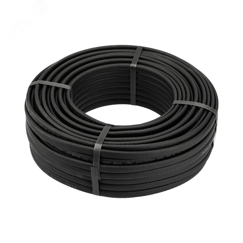 Изображение товара Саморегулирующийся нагревательный кабель SRL30-2CR 30Вт/м для трубопроводов