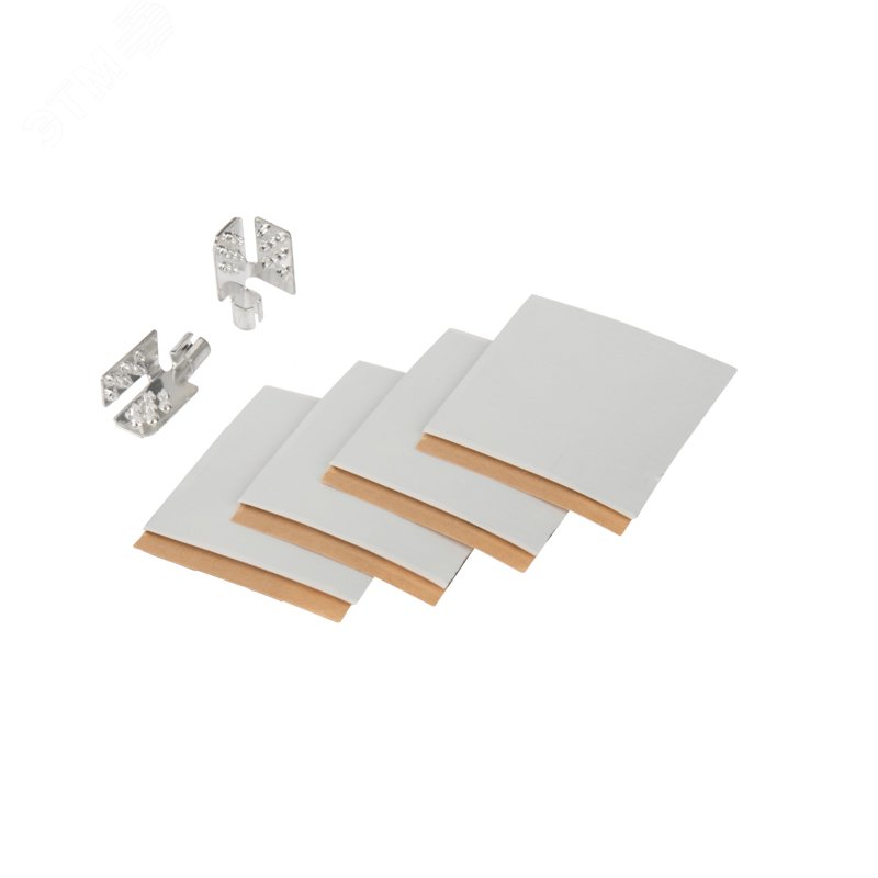 Изображение товара Комплект монтажный для пленочного пола (2 монтажных зажима,винил мастика 5х5см), REXANT (шт)