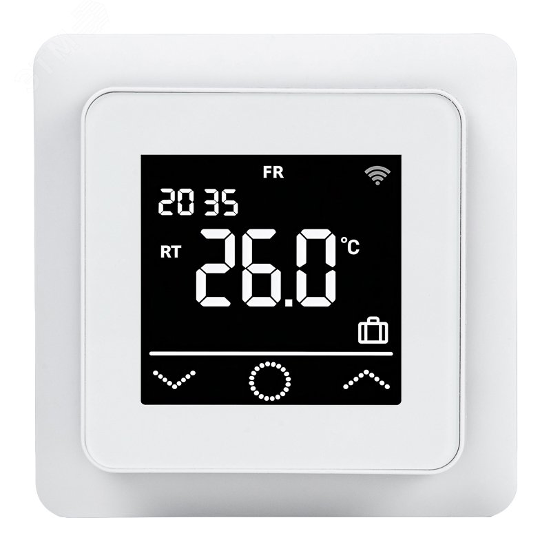 Изображение товара Терморегулятор ClimaHome W сенсорный Wi-Fi белый