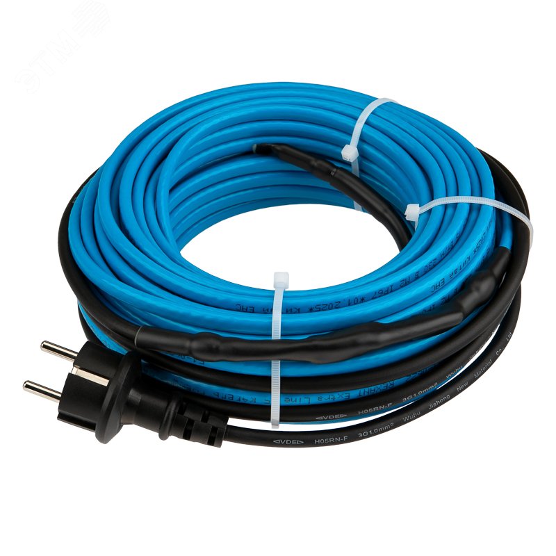 Изображение товара Кабель нагревательный саморегулирующийся 15MSR-PB, на трубу, 20м/300Вт (компл)