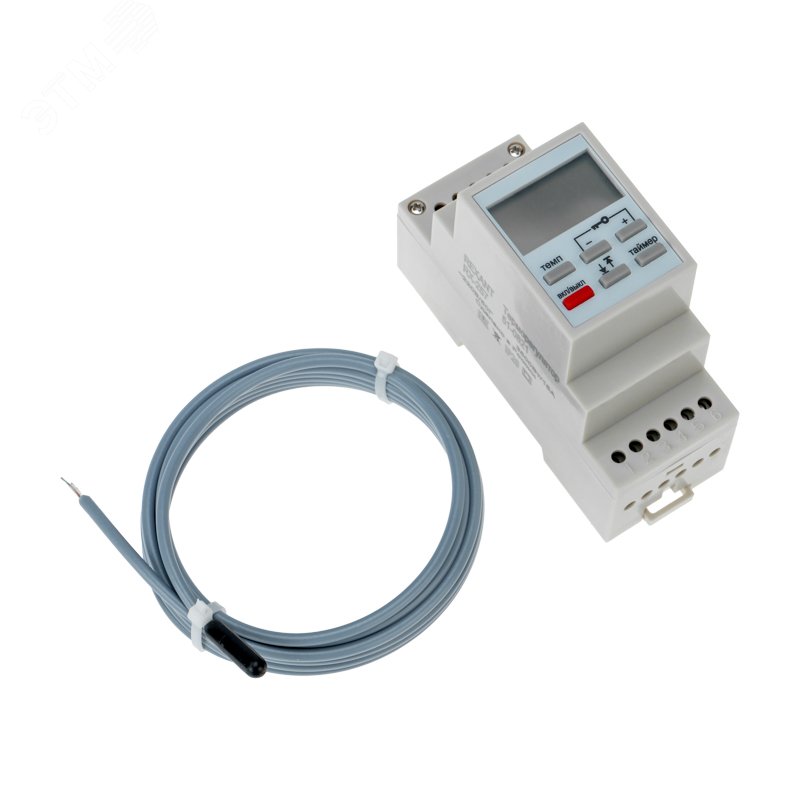 Изображение товара Терморегулятор цифровой RX-257 программируемый, c диапазонами работы, REXANT (шт)