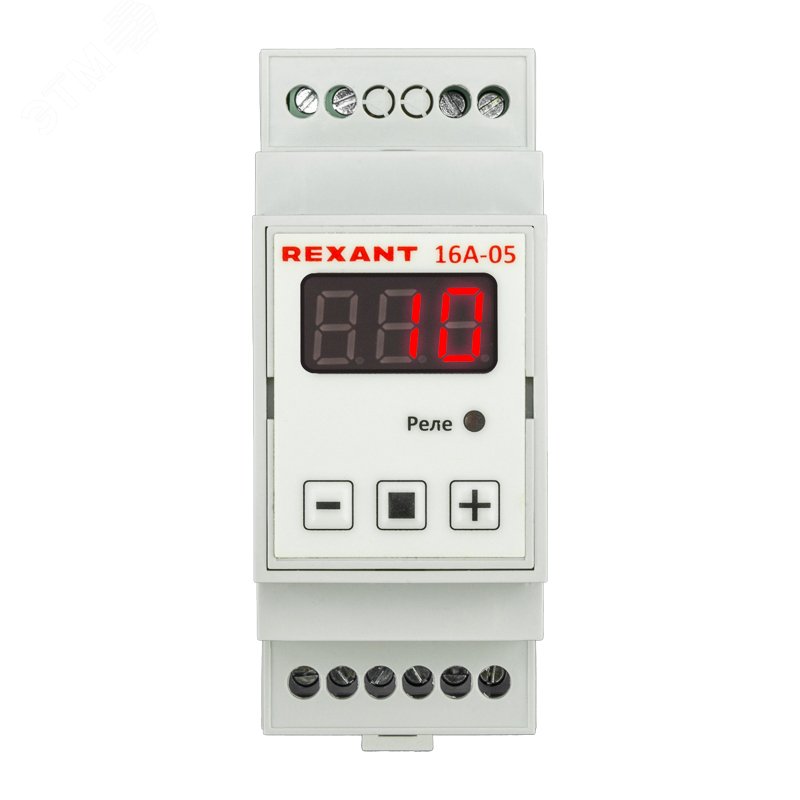 Изображение товара Терморегулятор TermoStat 16A-05 для DIN-рейки управление нагревом и охлаждением