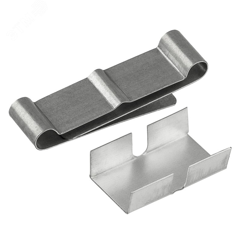 Изображение товара Зажим крепежный КТСР/Т.2-50 Ц для кабеля, 50 шт, оцинкованная сталь