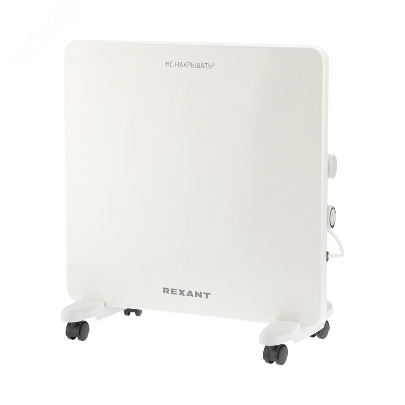 Изображение товара Электрический конвектор с механическим термостатом 0,5 кВт для обогрева помещений