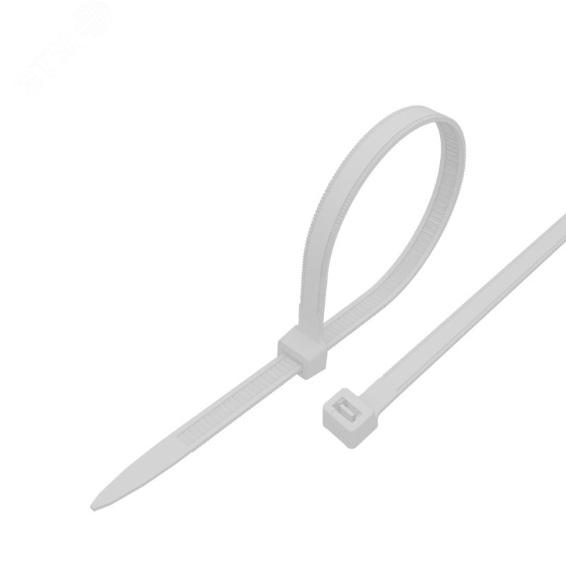 Изображение товара Нейлоновые хомуты-стяжки с тройным замком 200x4,8 мм REXANT упаковка 100 шт