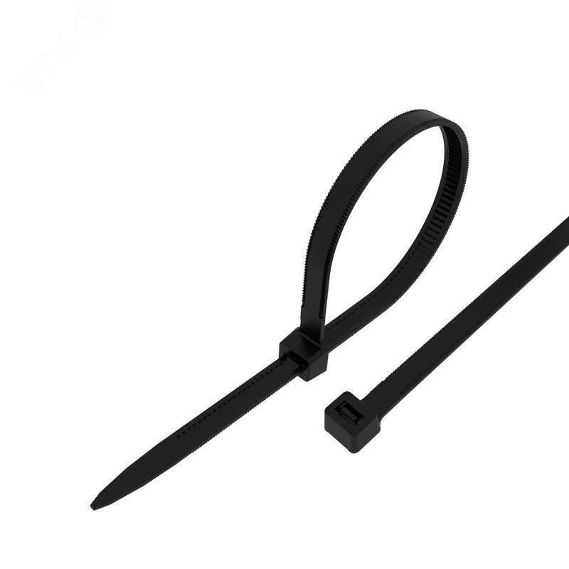 Изображение товара Нейлоновая кабельная стяжка с тройным замком 350x4.8 мм REXANT упаковка 100 шт