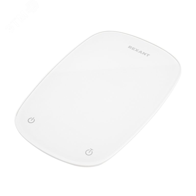 Изображение товара Весы кухонные электронные овальной формы до 5 кг, цвет белый (шт)