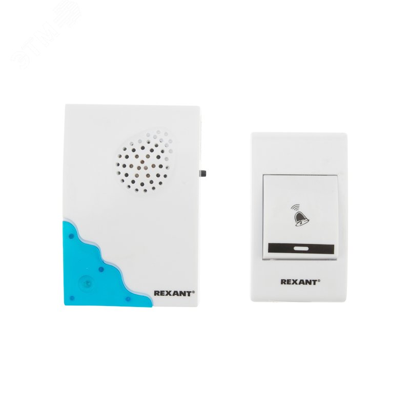 Изображение товара Беспроводной дверной звонок RX-1 с 32 мелодиями и дальностью 100 метров