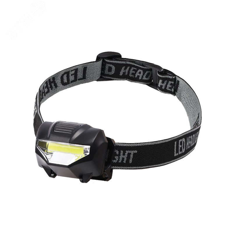 Изображение товара Налобный фонарь с 3 режимами, поворотный, COB диод REXANT, IP44