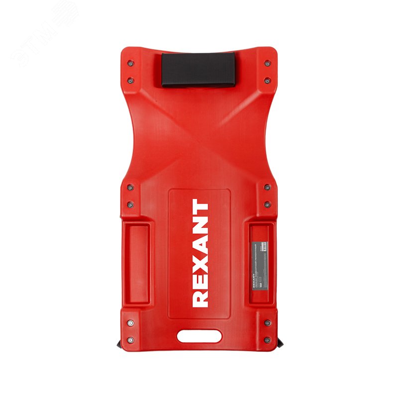 Изображение товара Ремонтный лежак на колесах из пластика для автомобилей REXANT красный