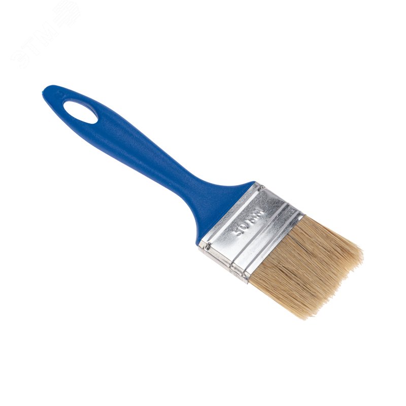 Изображение товара Плоская универсальная кисть 50х8 мм для фасадных работ и древесины