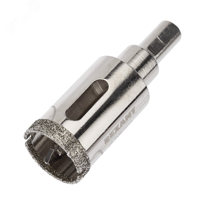 Изображение товара Коронка алмазная 25 мм REXANT с центровочным сверлом для керамогранита и стекла