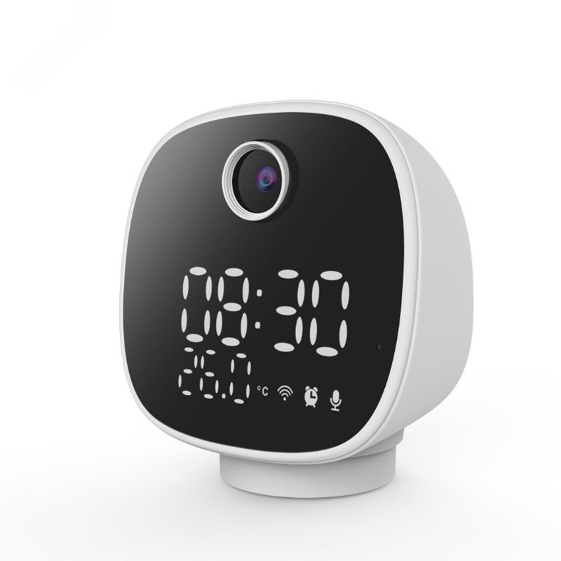 Изображение товара Камера умная Wi-Fi 5в1 с часами термометром и ночником HALSA (шт)