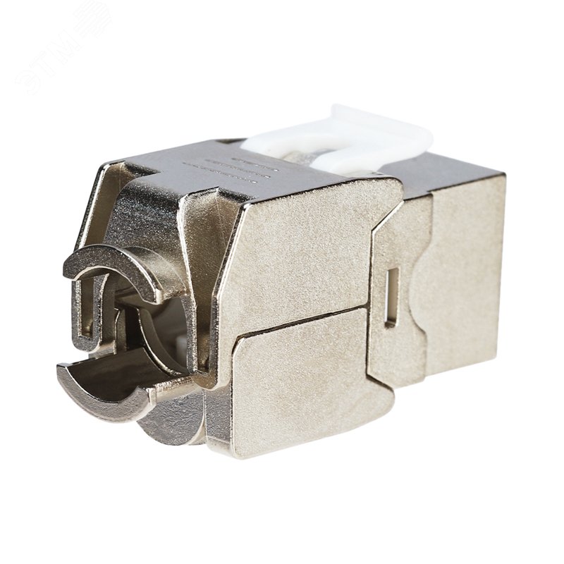 Модуль Keystone Jack RJ-45(8P8C) FTP экранированный CAT6 180град самозажимной — фото 2