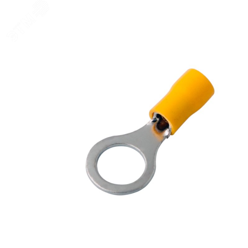 Изображение товара Наконечник кольцевой изолир 10.5 мм 4-6 кв мм (НКи 6.0-10 НКи5,5-10) желтый, REXANT (шт)