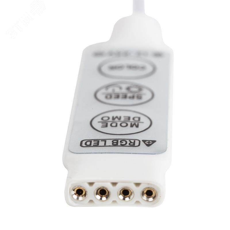 Мини контроллер LED с разъемом 5,5х2,1 мм 72/144 W, 3 кнопки, 12 V/24 V — фото 2