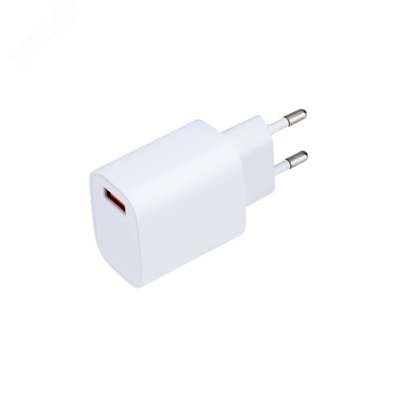 Устройство сетевое зарядное USB 5V, 3 A с Quick charge, белое, 16-0285 REXANT - превью
