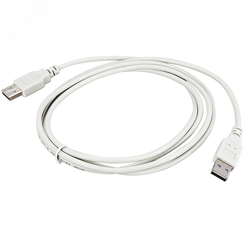 Кабель USB (шт. USB A - шт. USB A) 3 метра, серый, 18-1146 REXANT - превью 2